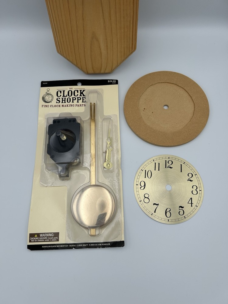 Wood Wall Clock Making Lot