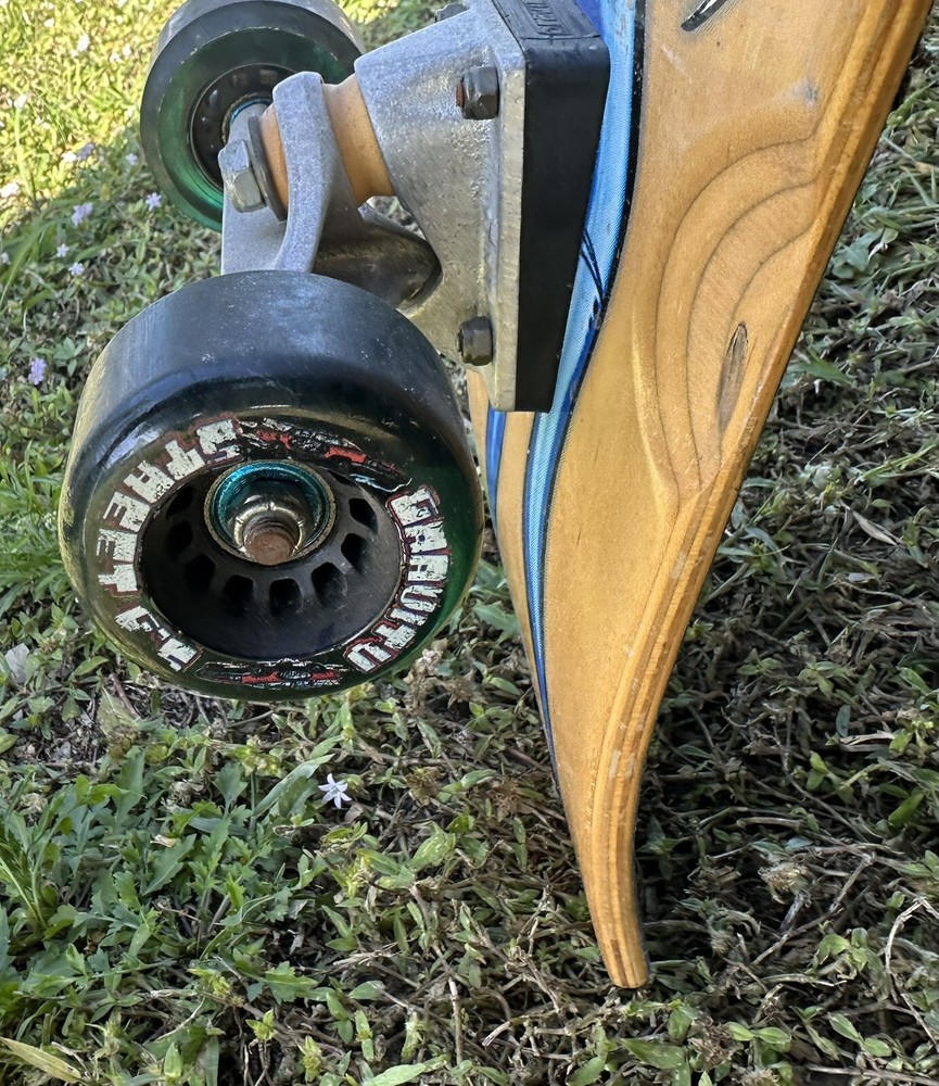 Vintage Gravity Longboard 45" "glombe" Spoon Nose Design