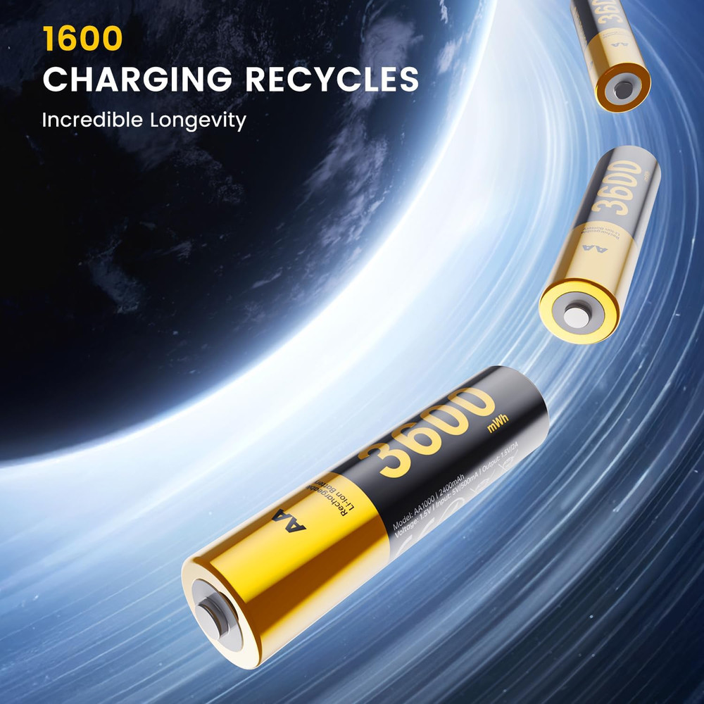 For Meta Quest 2/3/3S Controller Accessories Rechargeable Battery Pack...