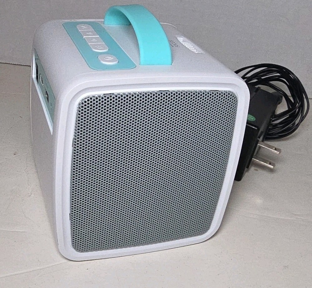 Meyoung Mini Projector Cube With Speakers, HDMI / USB Inputs