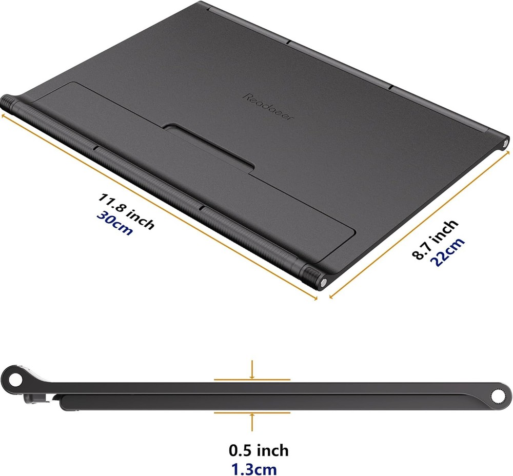 Adjustable Portable Book Stand for Thick Books - Multi-Angle and Foldable