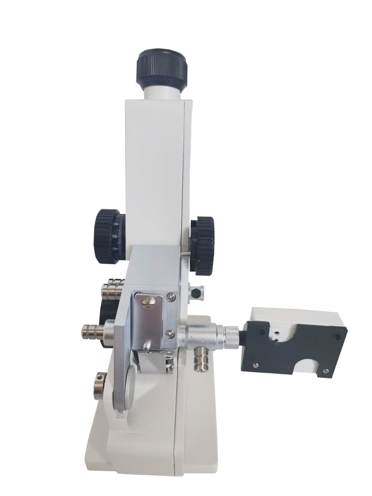 Abbe Refractometer Monocular Refractometer with Range 1.3000-1.7000nD Brix 0-95%