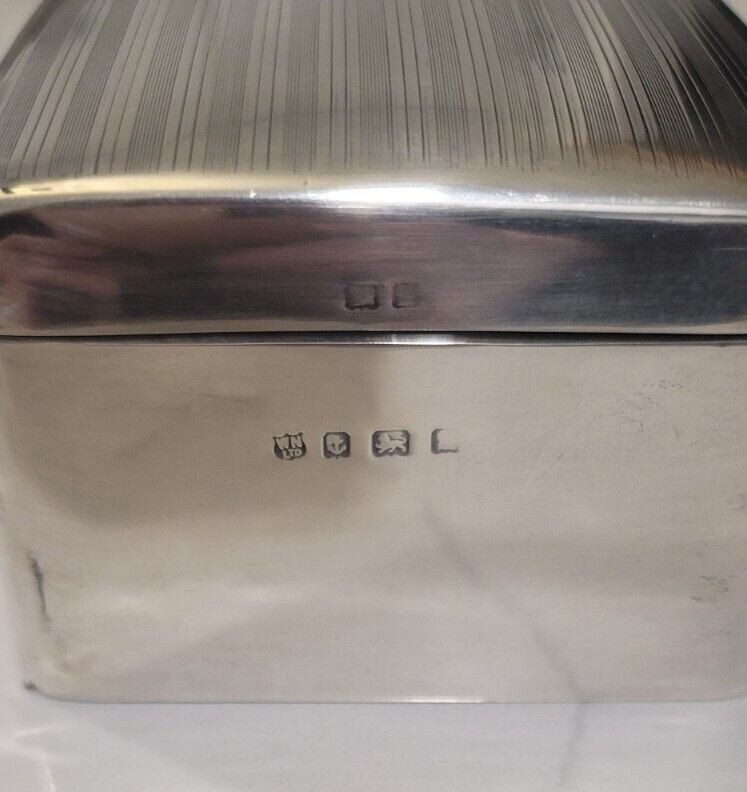 Sterling Silver Cigar Box