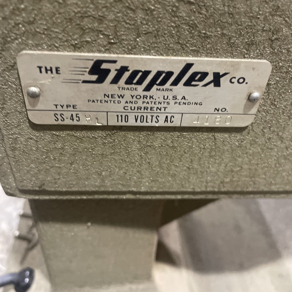 STAPLEX SS-45 ELECTRIC STAPLER