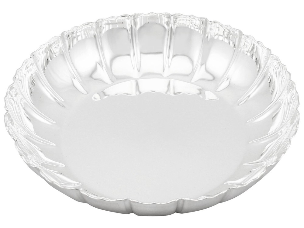 Antique Sterling Silver Strawberry Dish