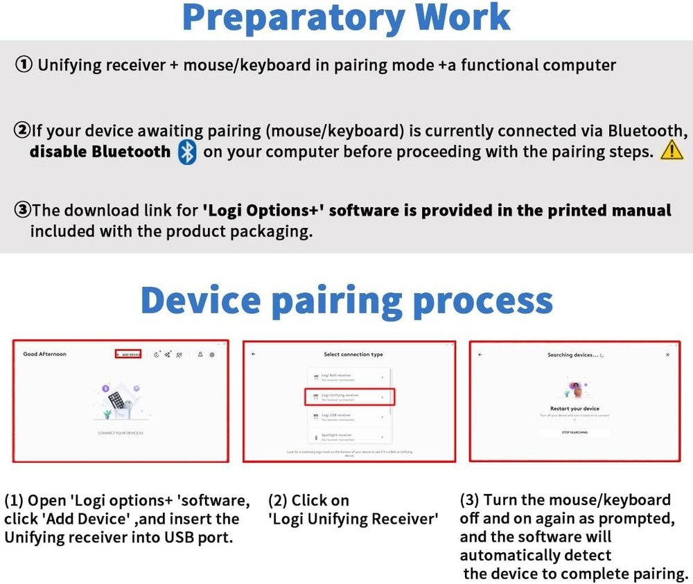 Effortless Connection with Logitech USB Unifying Receiver for Mice & Keyboards