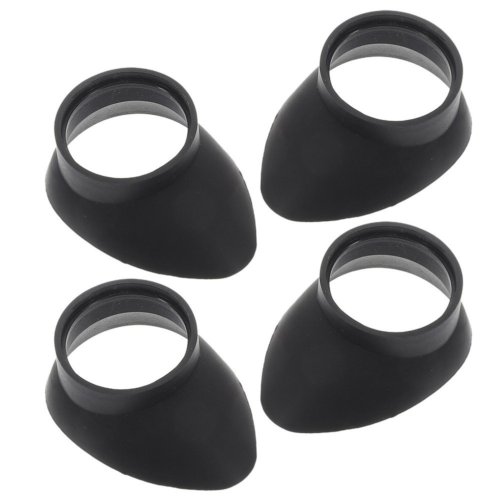 4 Pcs Telescope Accessories Eyepiece Cap for Microscope Lens Protector Covers
