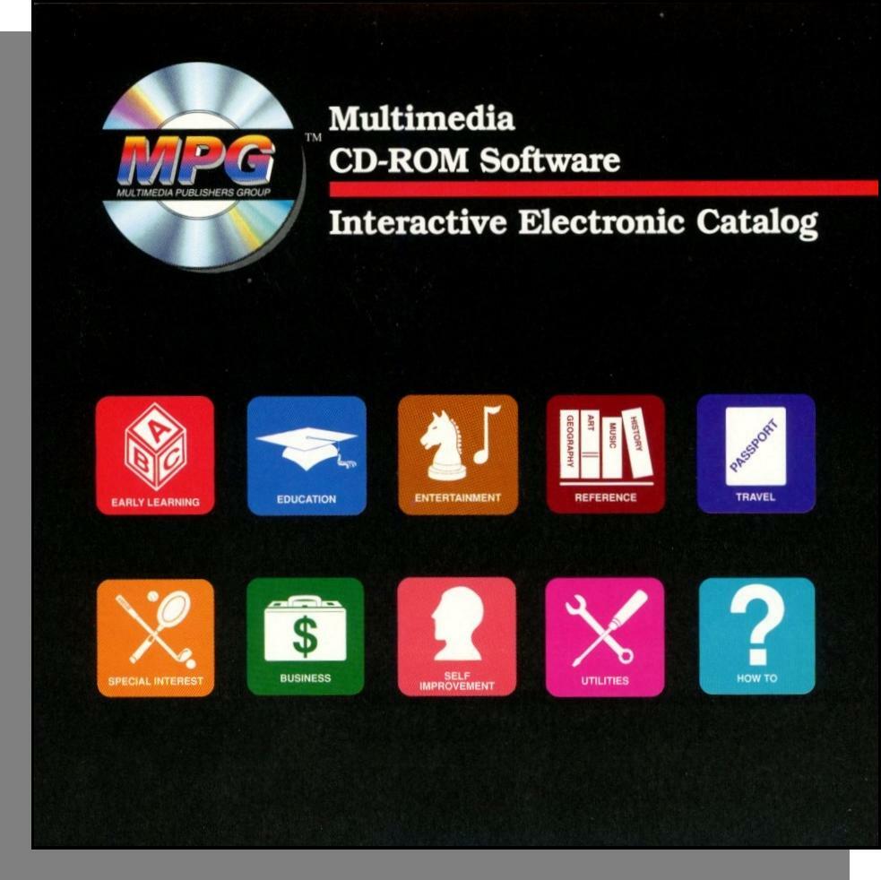 MPG Multimedia Publishers Group 1992 Interactive CD-ROM Software Catalog - New!