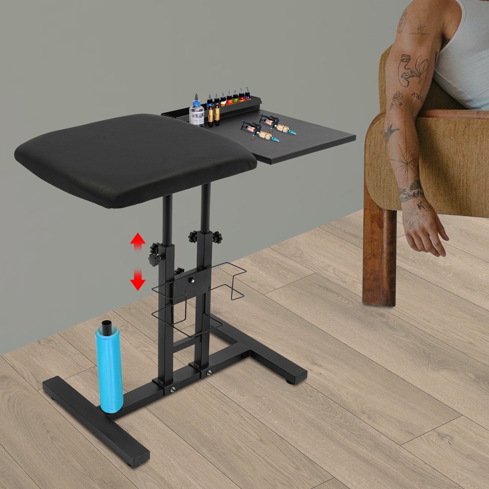 Modern Oversized Arm Rest Stand With Workbench Adjustable Height Arm Rest Stand