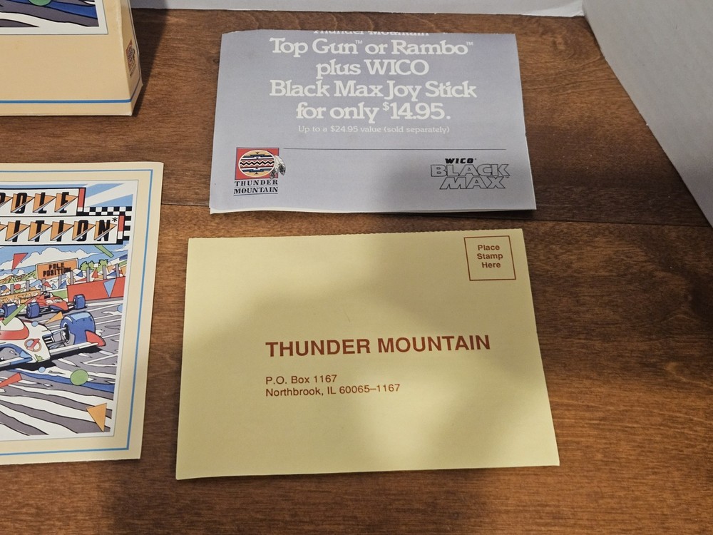 Pole Position by Thunder Mountain for Commodore 64/128 CIB