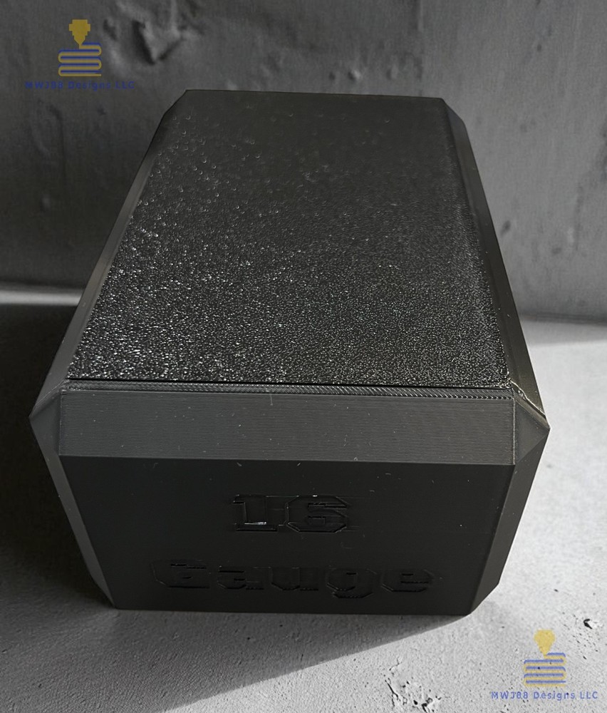 16ga Shotgun Shell Storage Box Case - 24rd Round - Multiple Colors Available!