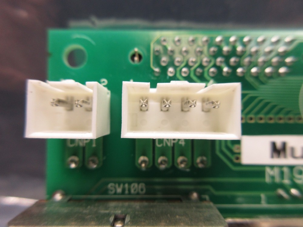 Muratec HASSYC810301 Operator Interface PCB with Key M197 2/2 Used Working