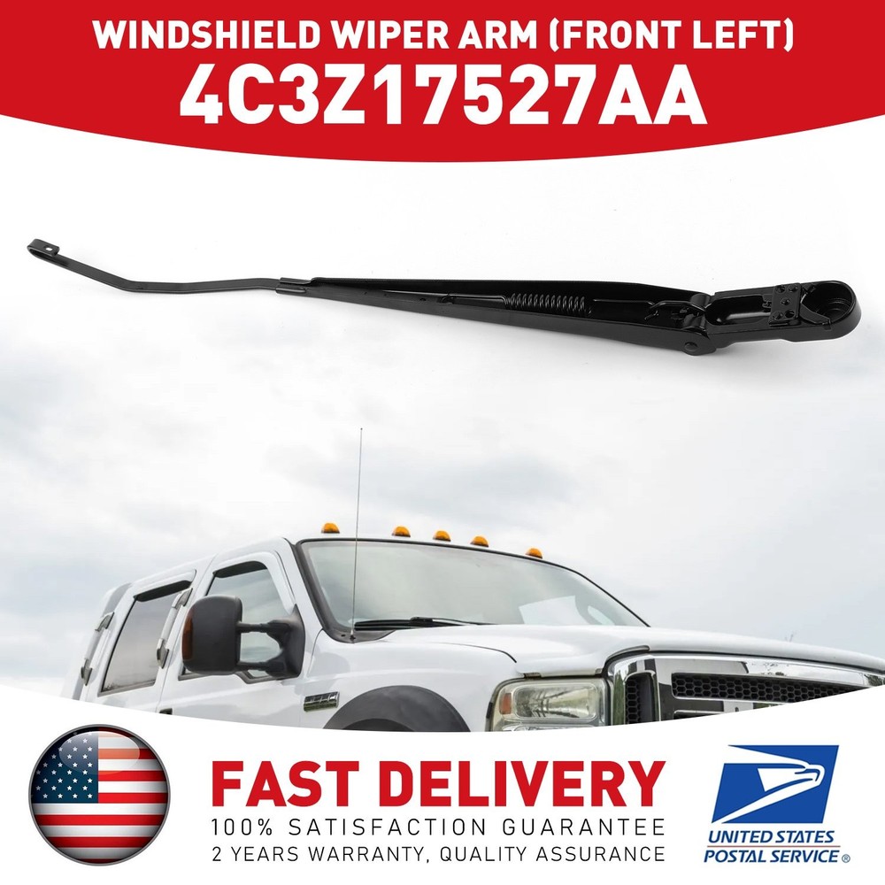 Driver Side Windshield Wiper Arm 4C3Z17527AA Compatible For Ford Excursion