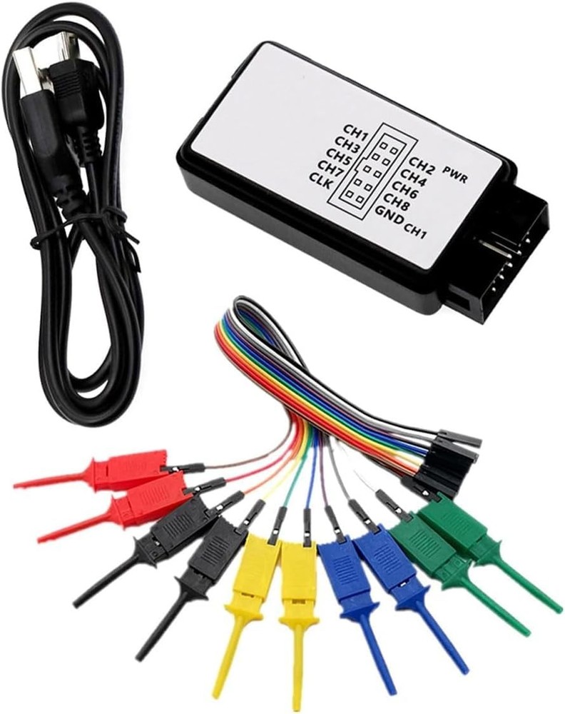 USB Logic Analyzer ARM FPGA Debugging Tool 24M Sampling 8 Channels Supply