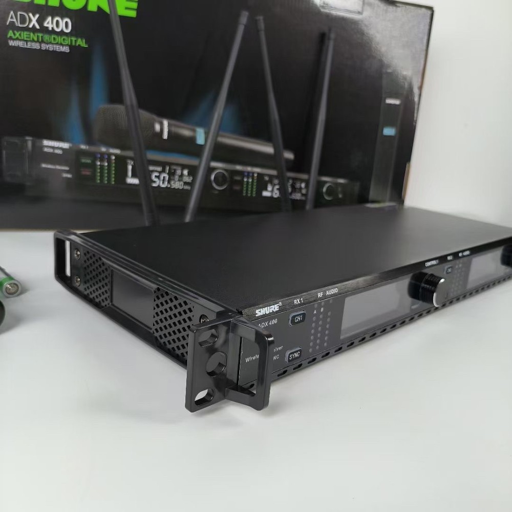 ADX400 + Two Wireless Microphones Professional Performance Mic