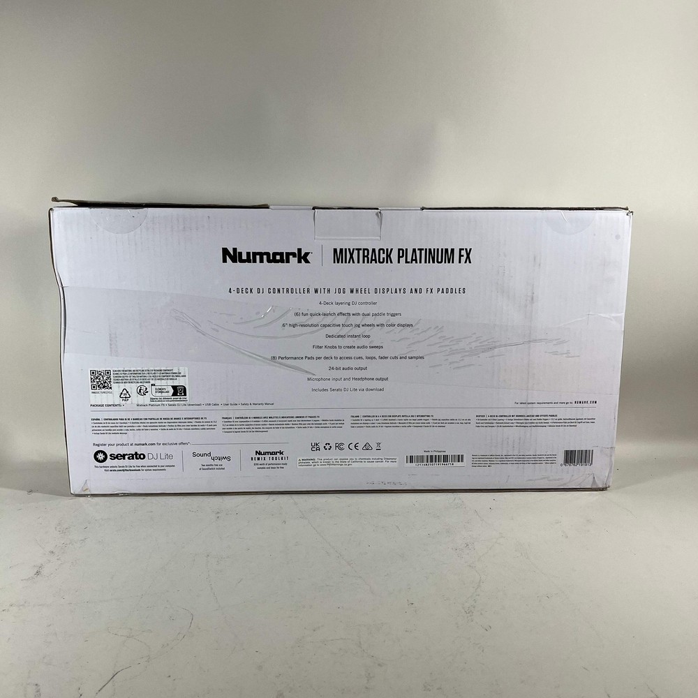Numark Mixtrack Platinum FX 4-Deck Layering DJ Controller