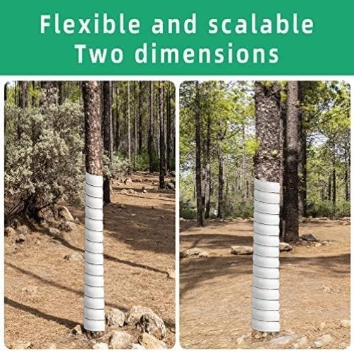 Tree Trunk Protector 8 Pcs - Spiral Tree Guard Set
