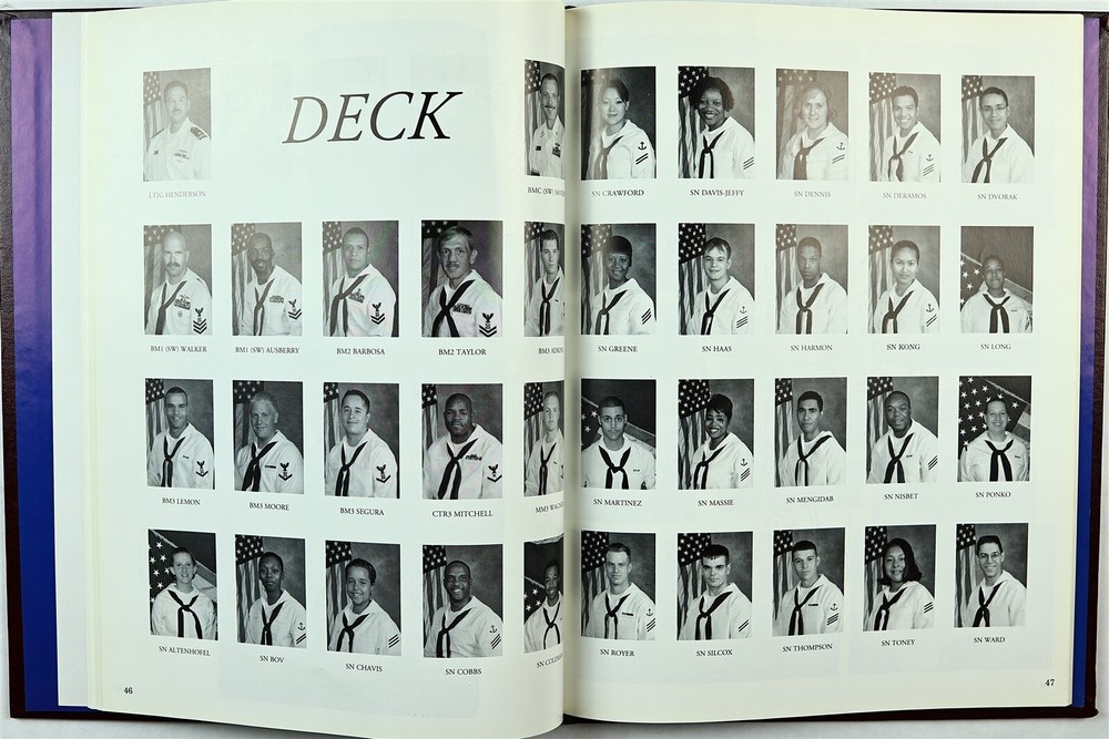 USS Caron (DD-970) 2000 Mediterranean Deployment Cruise Book