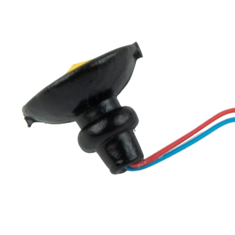 Model Train Scenery Decorations 10 Pack Black Wall Light LED Ceiling Lamps