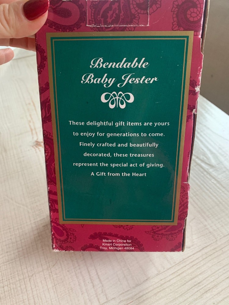 BNWB Bendable Baby Jester (Christmas)