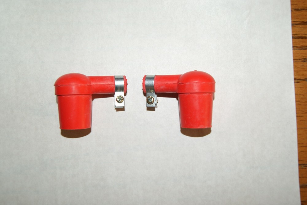 Non-resistor spark plug boot cap snowmobile atv
