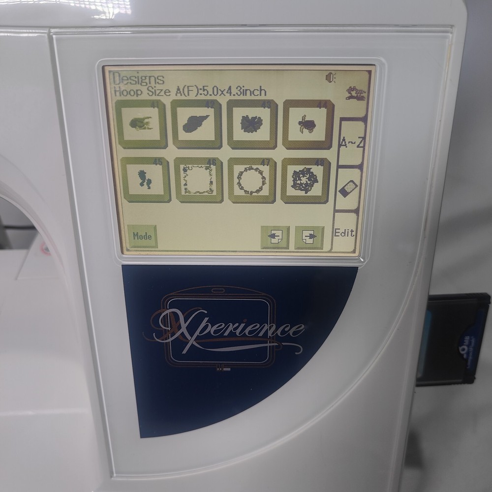 Elna 8200 Xperience Embroidery Only Machine Computer Controlled UnTested