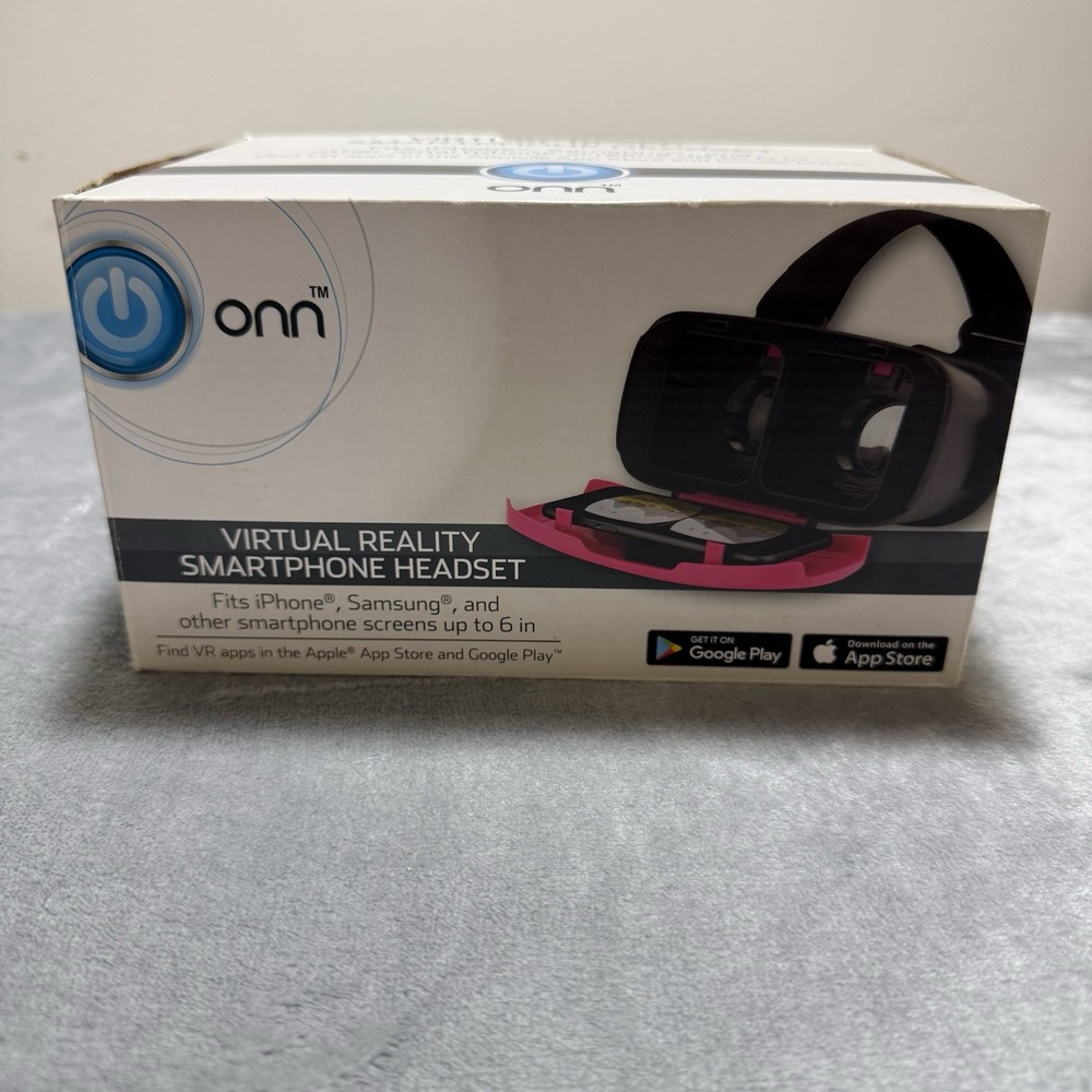 VR Onn Virtual Reality Smartphone Headset Pink