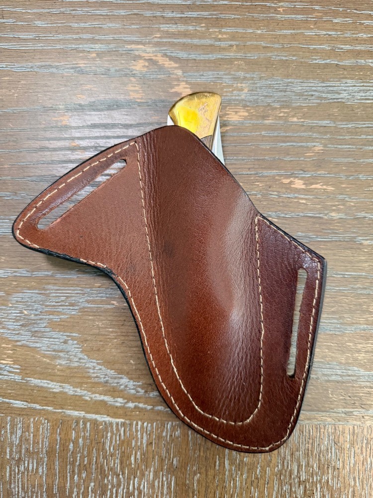 Buck Knife Belt Leather Holster