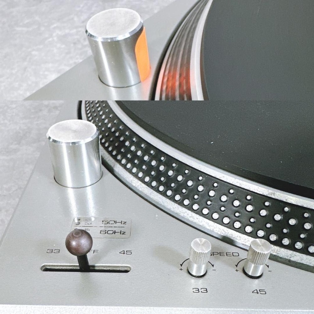 Technics SL-1200 First Generation Direct Drive Turntable Working