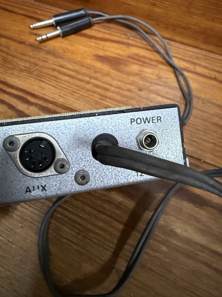 Comtronics DVX AIRCRAFT INTERCOM Pilot Copilot Vintage Estate find.. Powers on