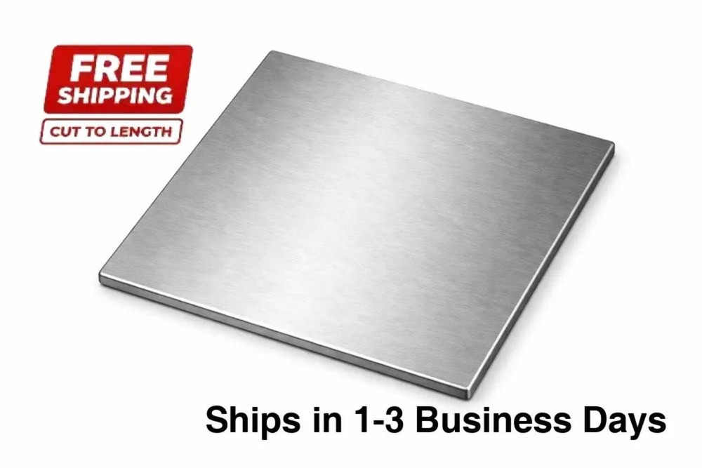 1/16 inch Square Steel Plate-Select Size