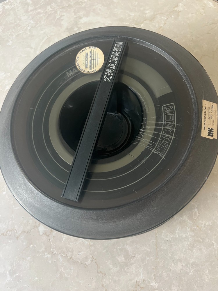 Memorex Vintage Collectors item, retro disk pack