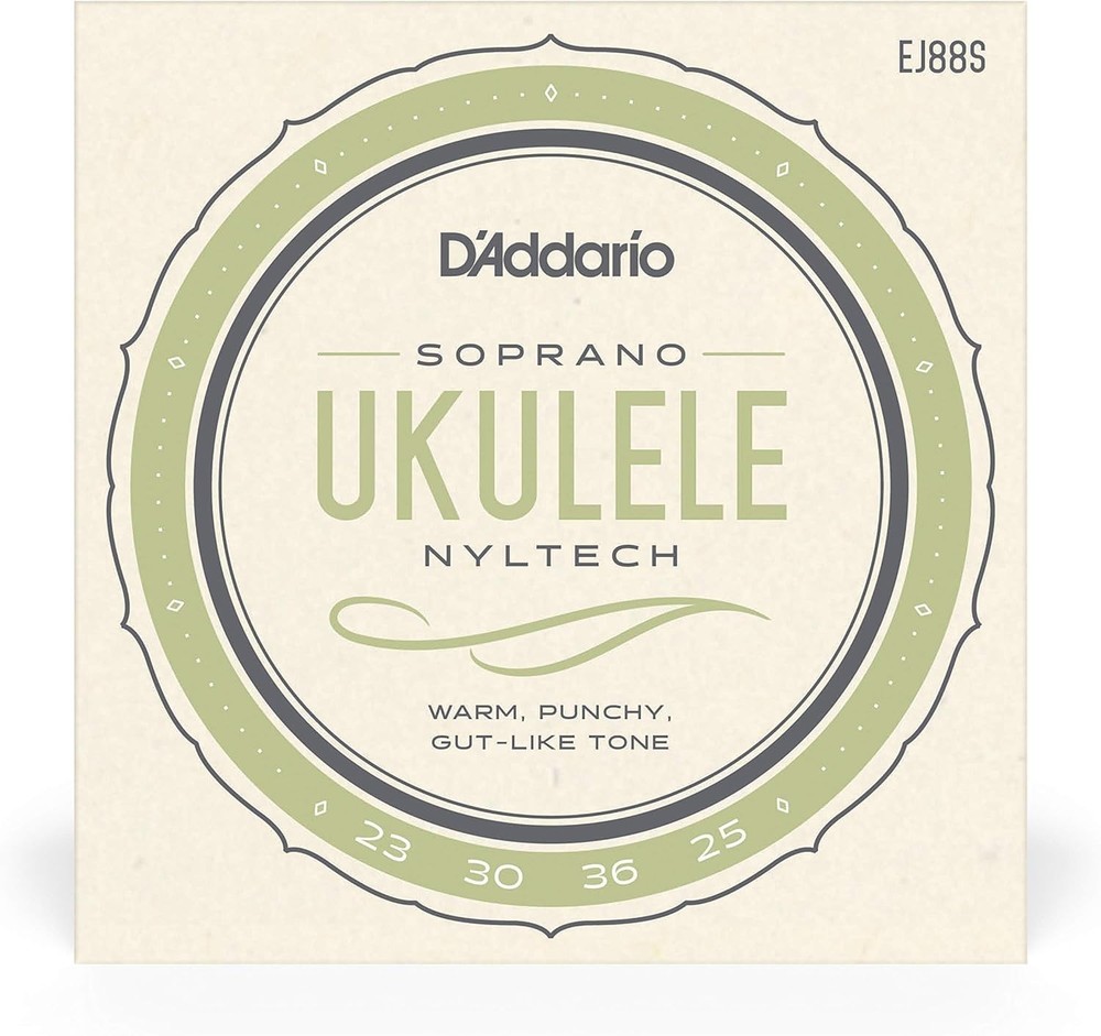 Soprano Ukulele Strings, Nyltech EJ88S - Nylon for Exceptional Sound