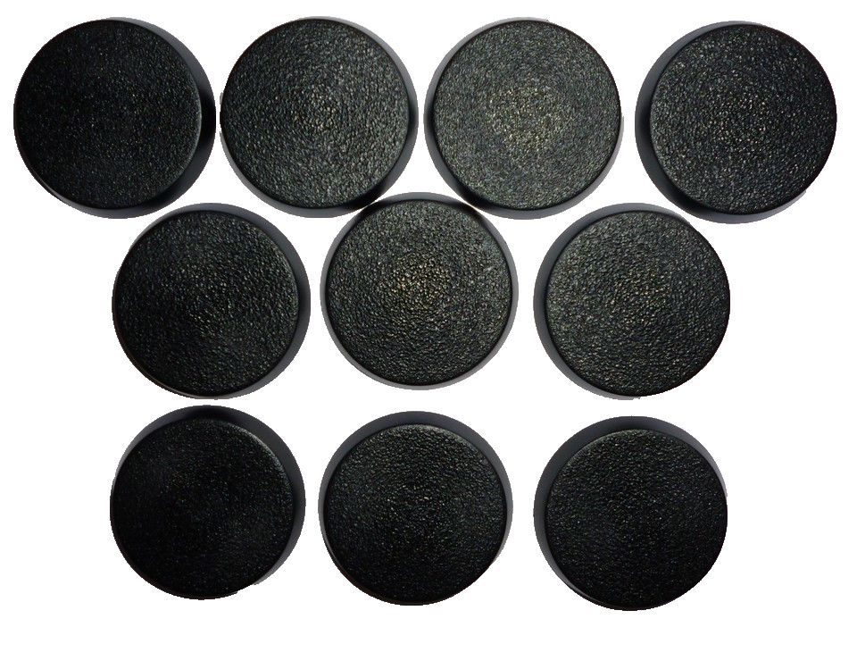 Games Workshop Warhammer 25mm Round Bases (10)