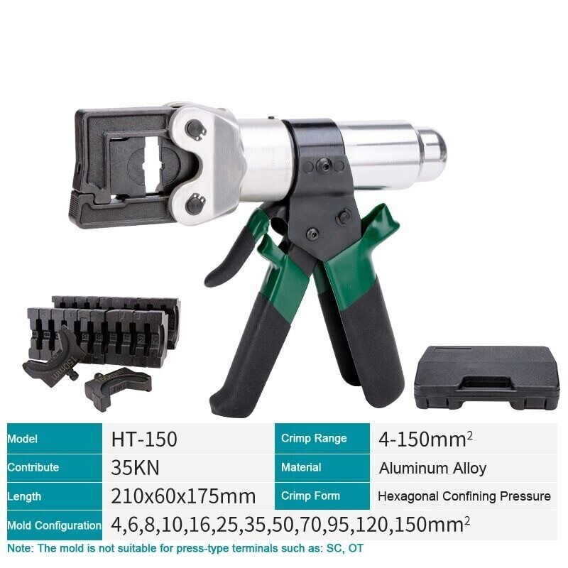 Mini Hydraulic Clamp with Safety Device Quick Reset Function Crimping Clamp