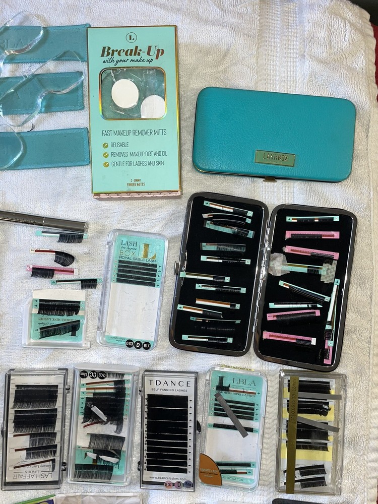 Eyelash Extension Kit Individual Lashes Starter Professional