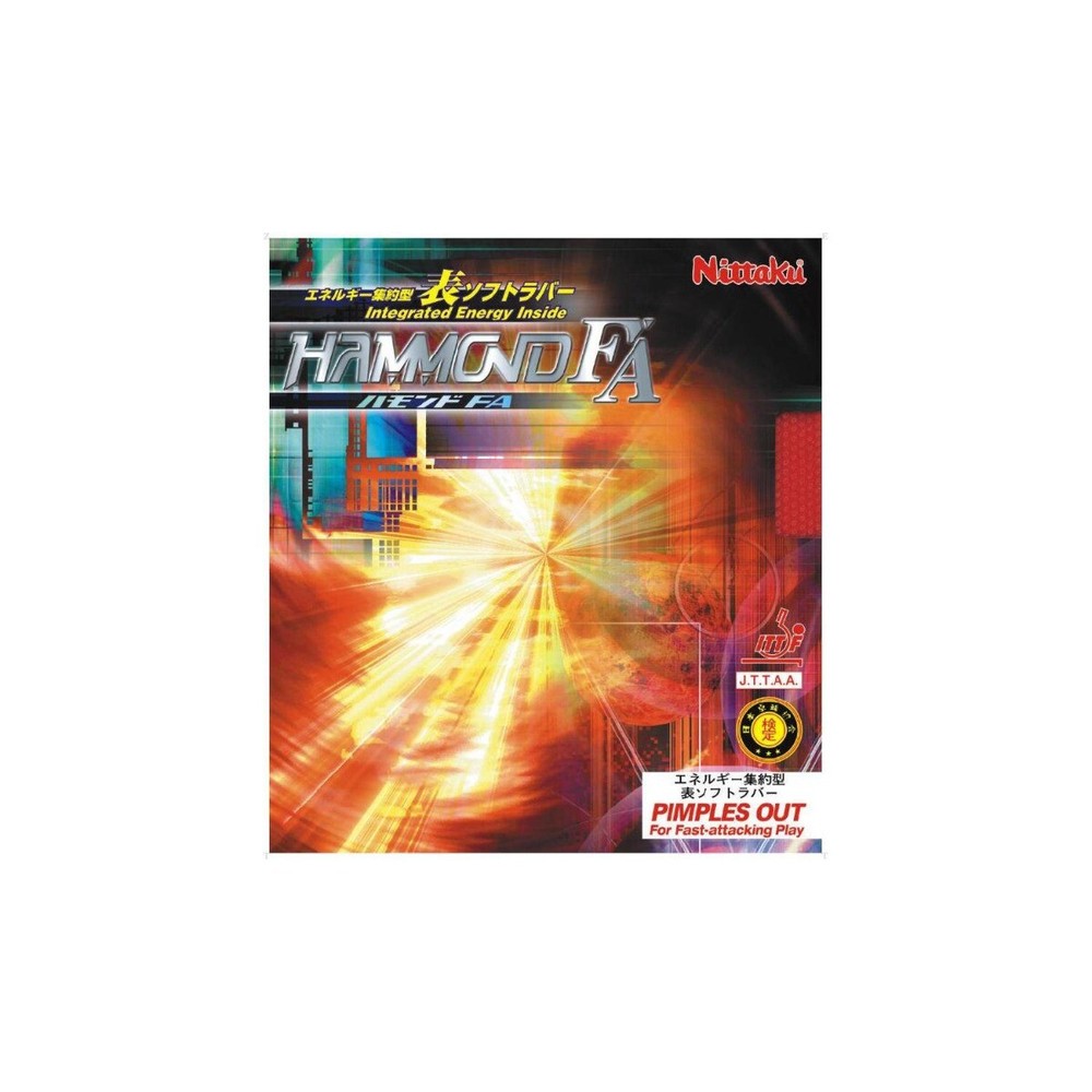 NITTAKU - HAMMOND FA - Table Tennis Rubber