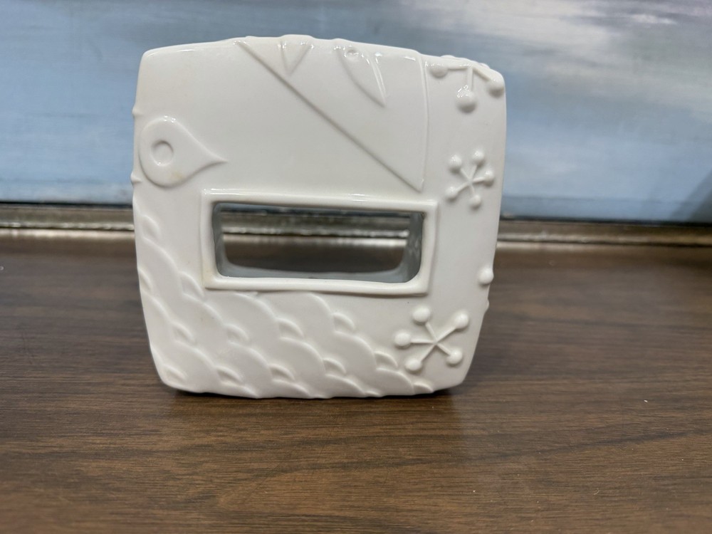 Jonathan Adler Tissue Box Holder Ceramic New