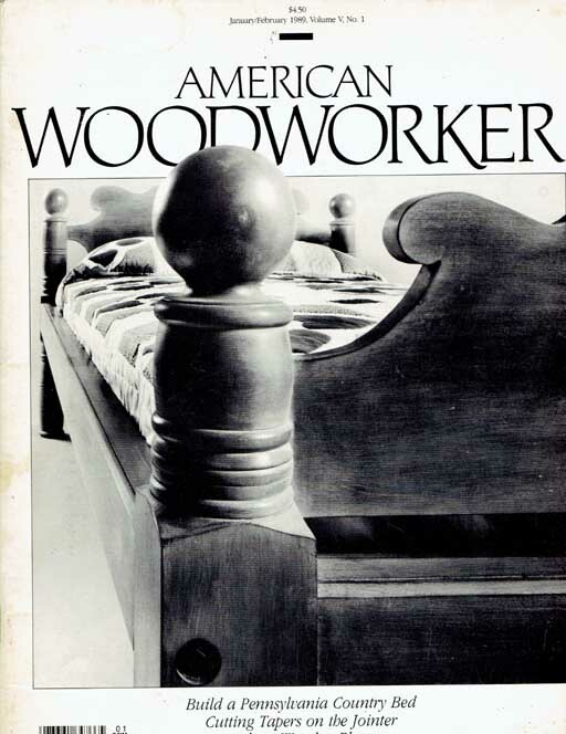 1989-1992 American Woodworker  - 4 Issues