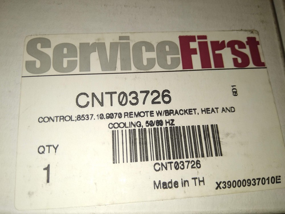 TRANE CNT03726 REMOTE CONTROL WITH BRACKET 50/60 HZ 208159