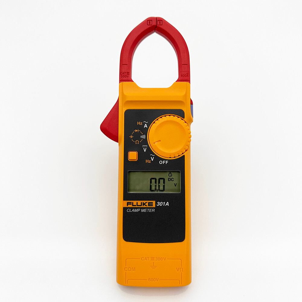 Fluke 301 Series Clamp Meter AC Current AC/DC Volt Voltage/Current Frequency Ω