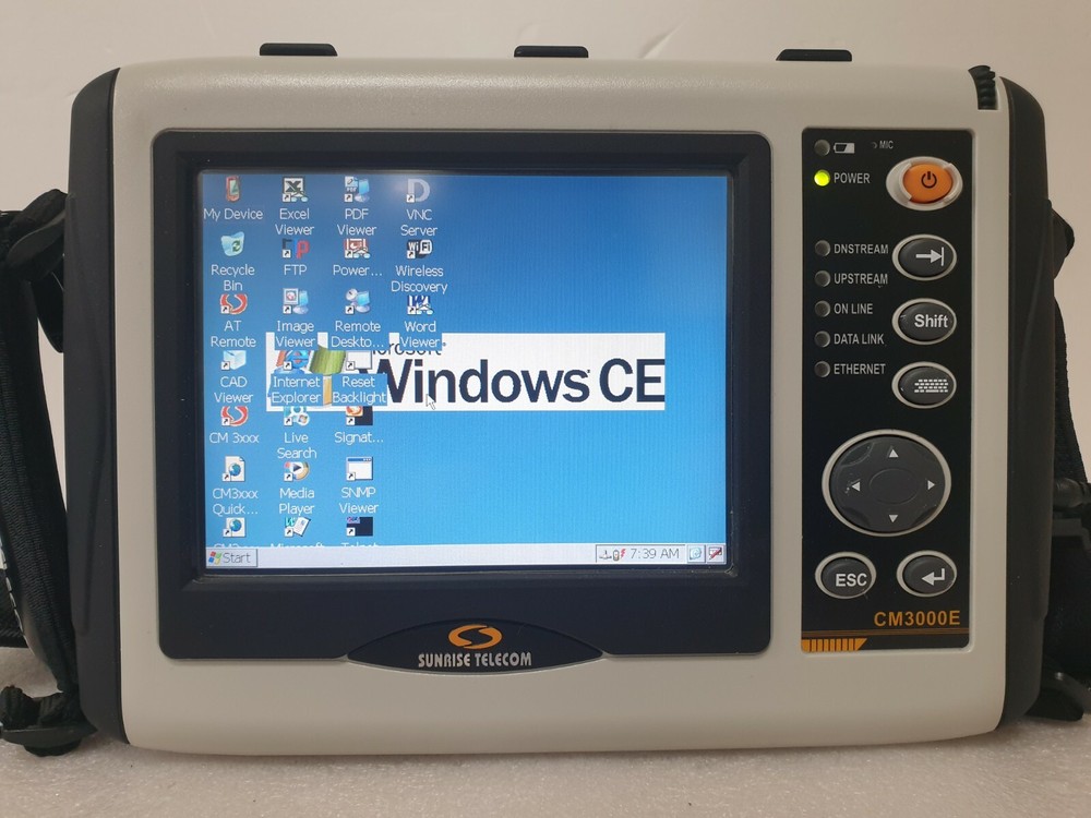 Cable Modem Network Analyzer Spectrum analyzer CM3000E w/ OPT.Docsis 3.0_QAM_RPG