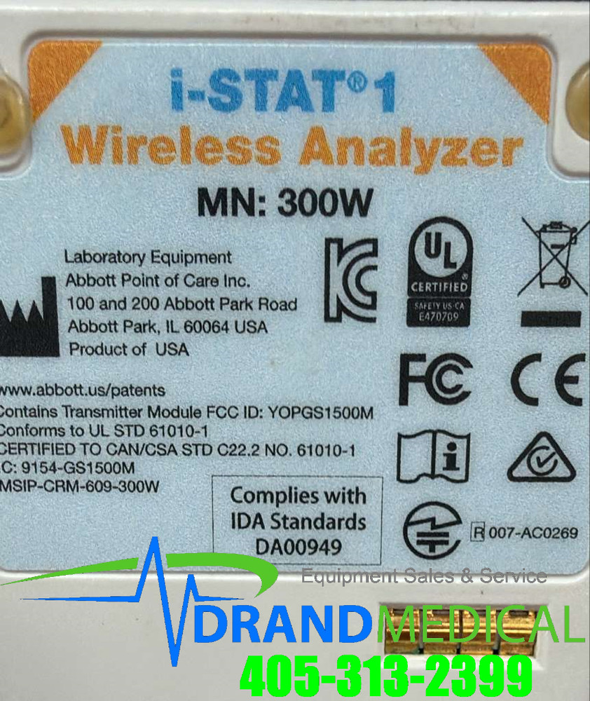 Abbott i-Stat 1 300W Wireless Analyzer With printer