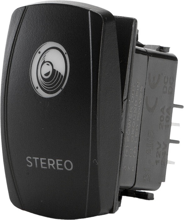 Flip Dash Stereo Switch