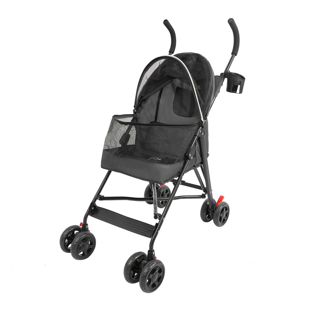 Foldable Lightweight Durable Pet Stroller For Small & Medium-sized Dogs/Cats