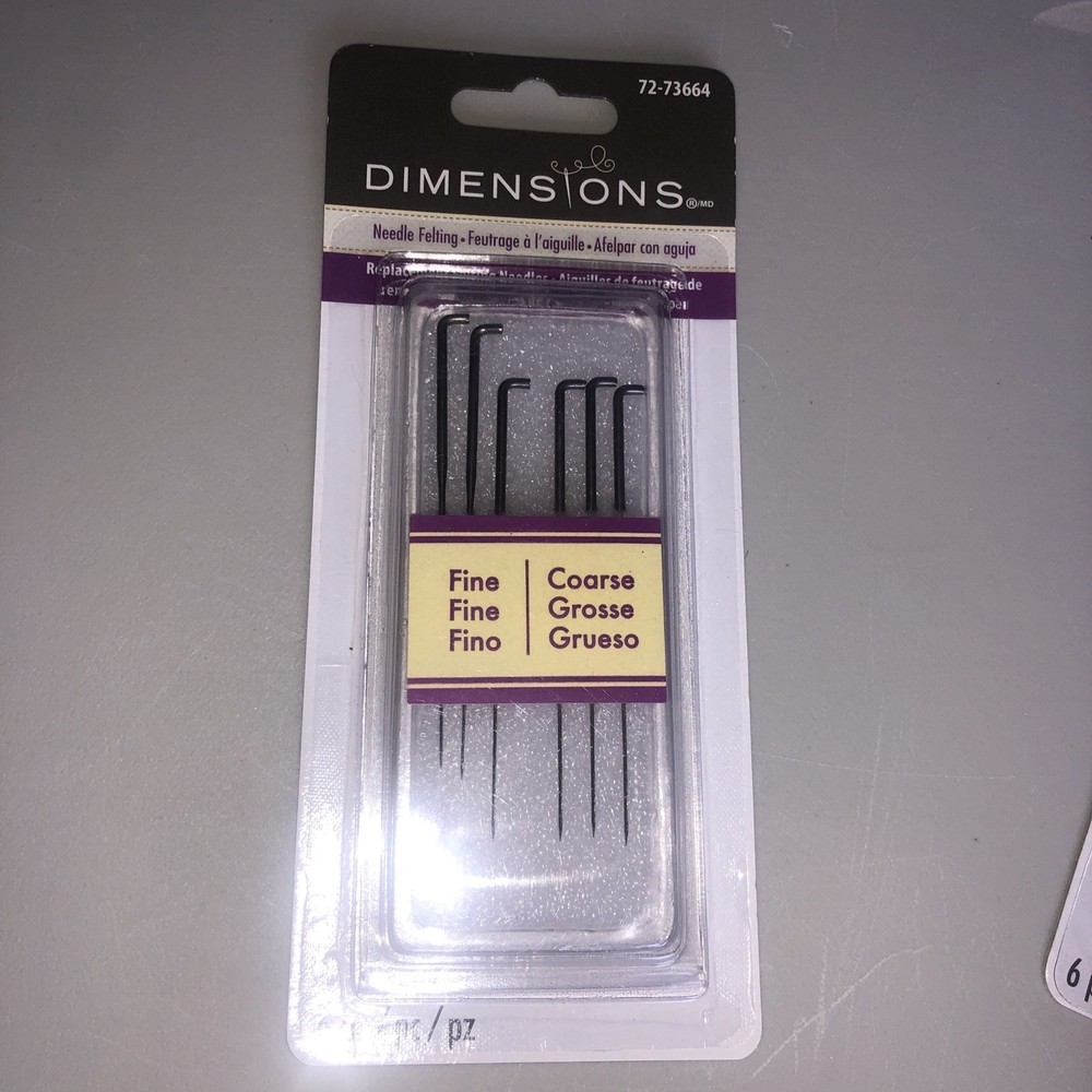 Feltworks Replacement Felting Needles 6/Pkg