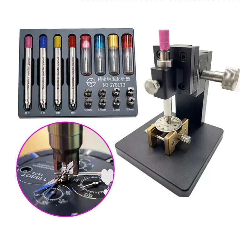 Watch Second Hand Remover Tool Watch Hand Setting &Fitting Press Holder