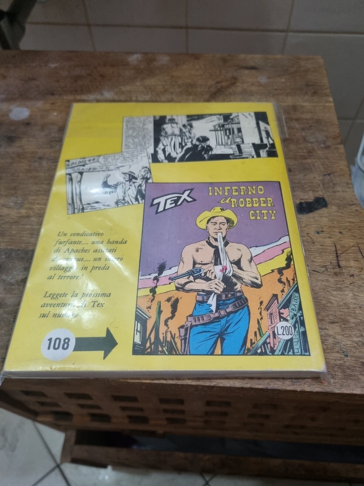 ORIGINAL TEX NO. 107 EXCELLENT CONDITION +++