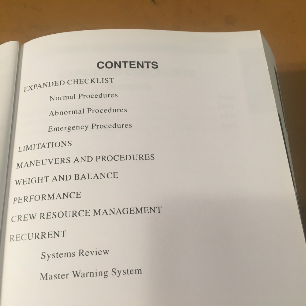 Hawker 800 Pilot Training Manual, Vol. 1, Operational Information