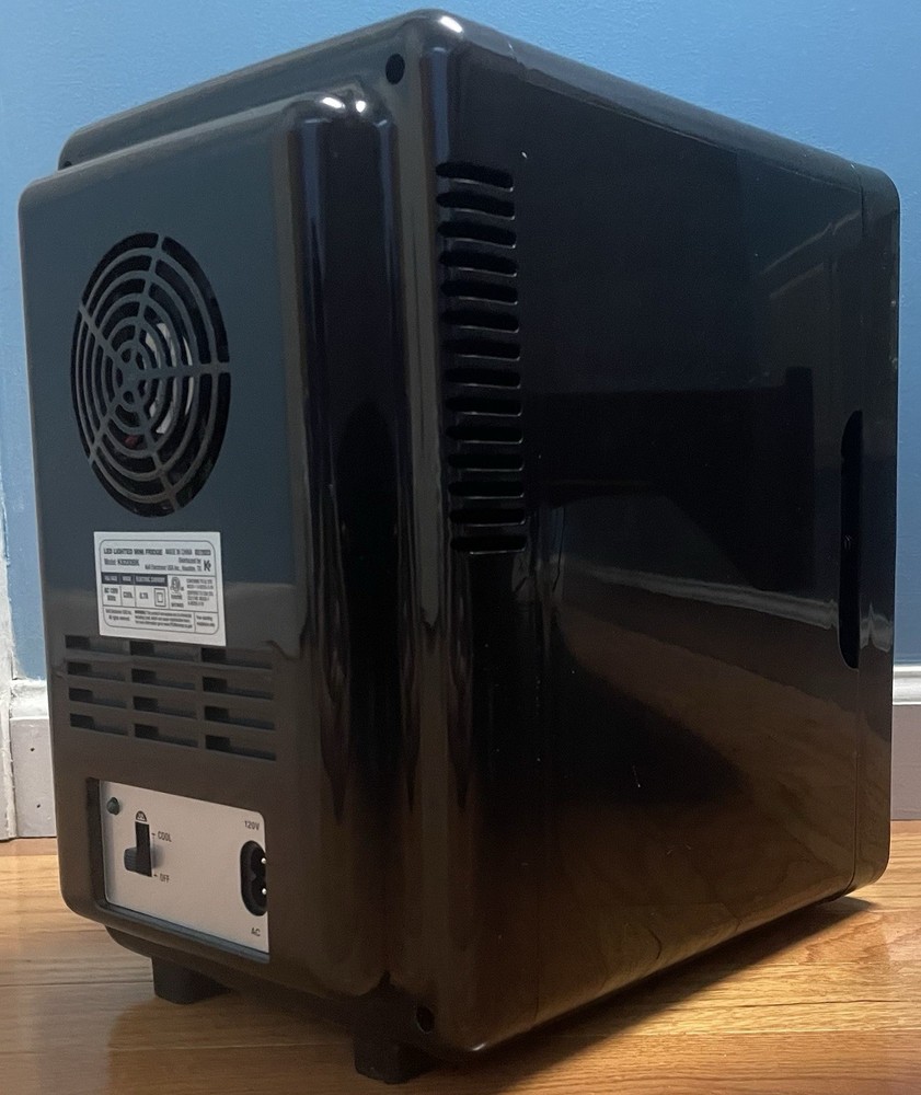 Personal Chiller LED Lighted Mini Fridge